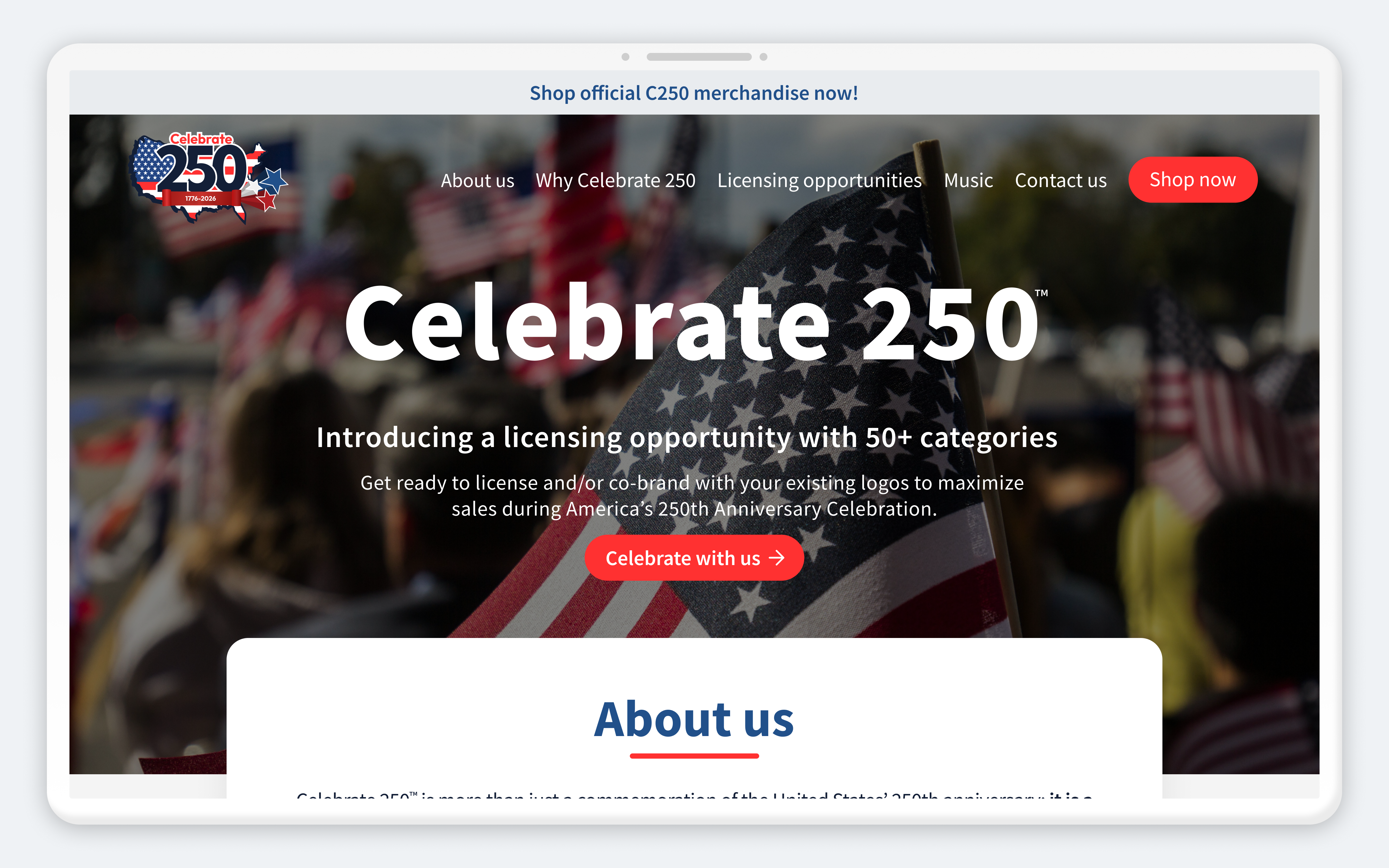 Celebrate 250 - Cover