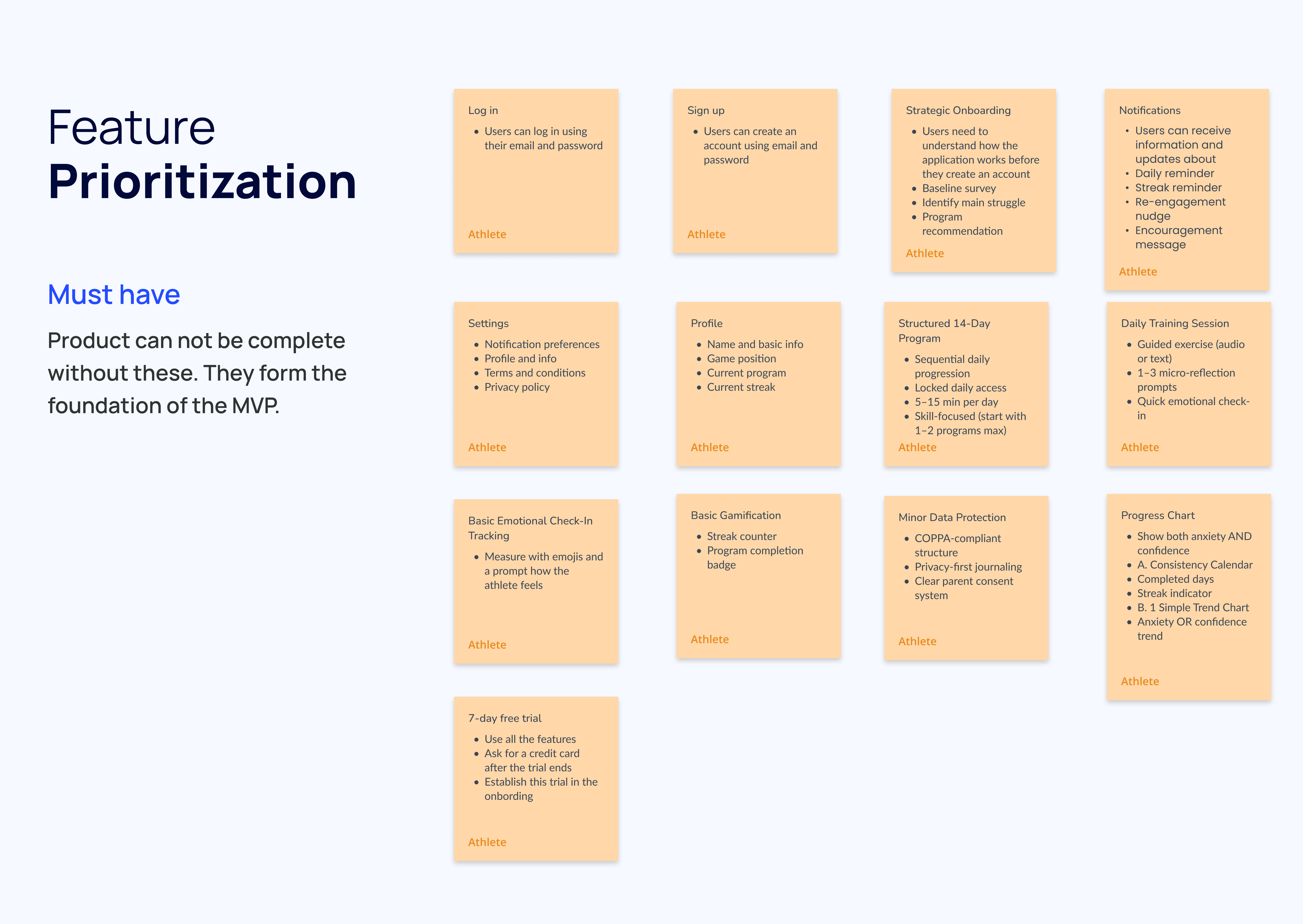 Clutch - Feature prioritization 