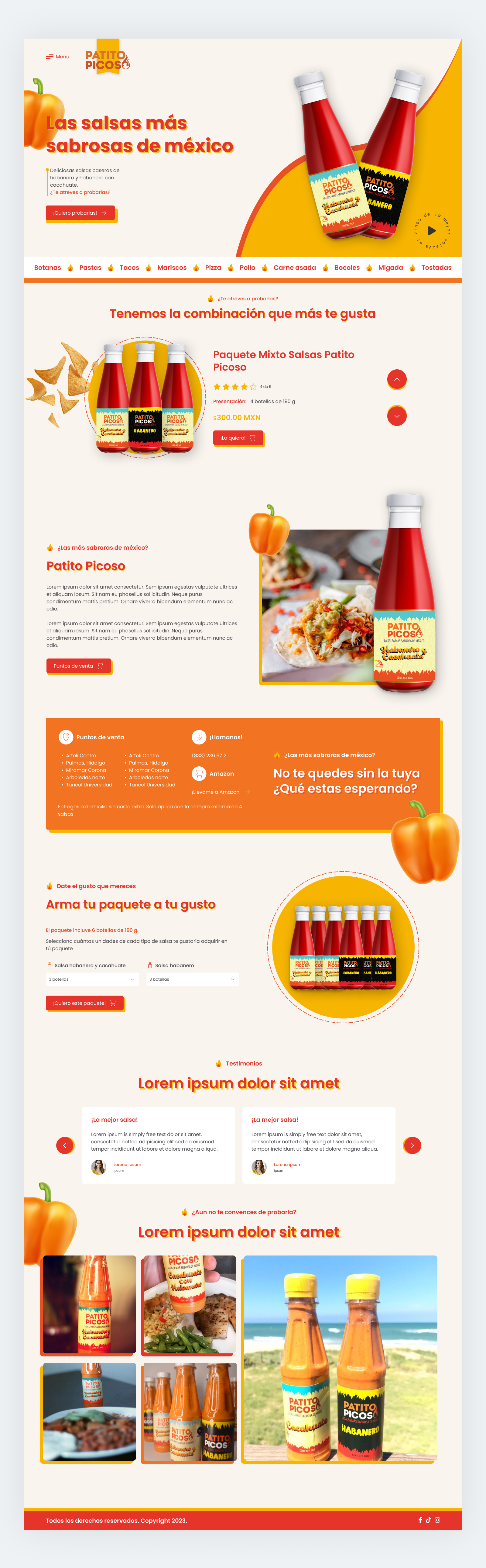 Patito Picoso - Home